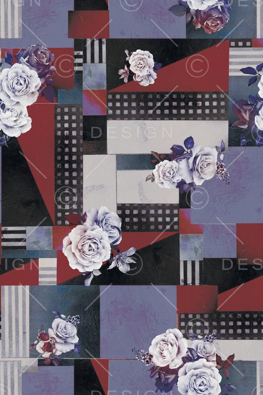 几何印花华亿平台图片