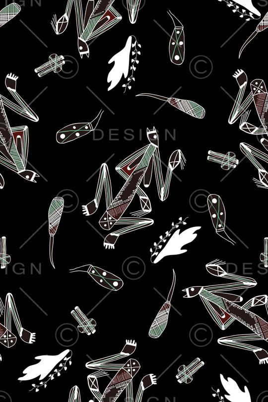 几何印花华亿平台图片