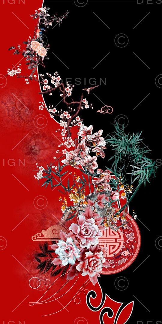 撞色印花华亿平台图片