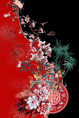 撞色印花华亿平台图片