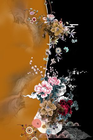 撞色印花华亿平台图片