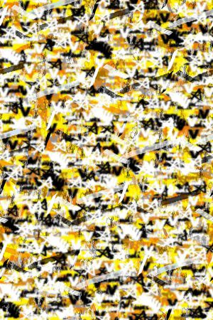 抽象男装印花华亿平台图片