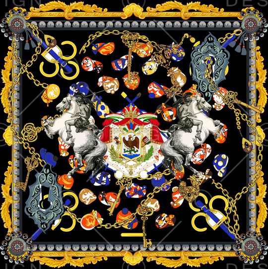 定位花印花华亿平台图片