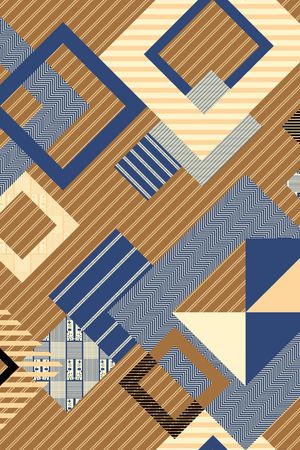 几何印花华亿平台图片