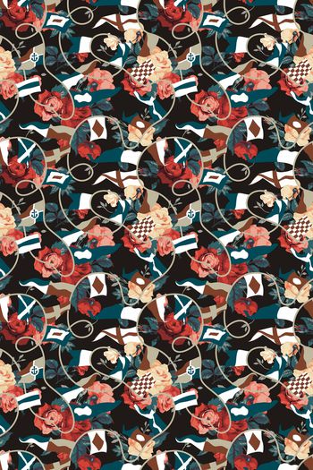 趋势华亿平台印花华亿平台图片