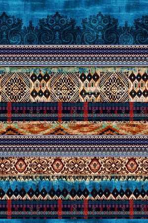 民族风印花华亿平台图片