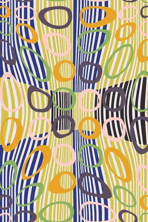 几何印花华亿平台图片