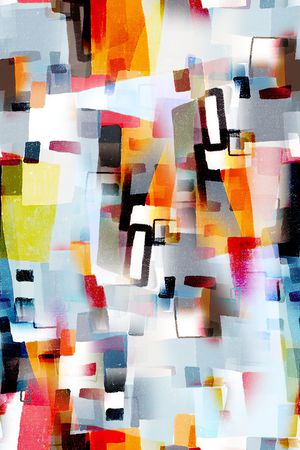 几何印花华亿平台图片