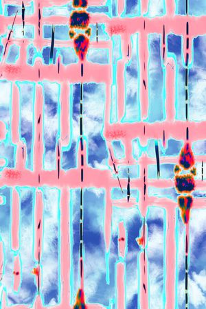 扎染华亿平台印花华亿平台图片