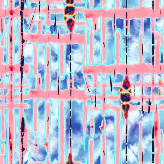 扎染华亿平台印花华亿平台图片