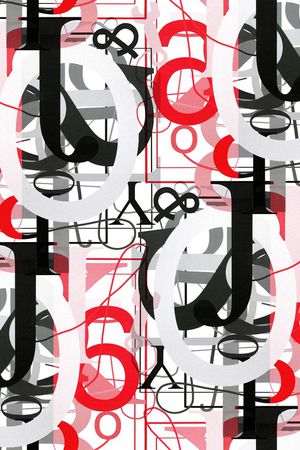 字母印花华亿平台图片