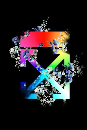 几何印花华亿平台图片