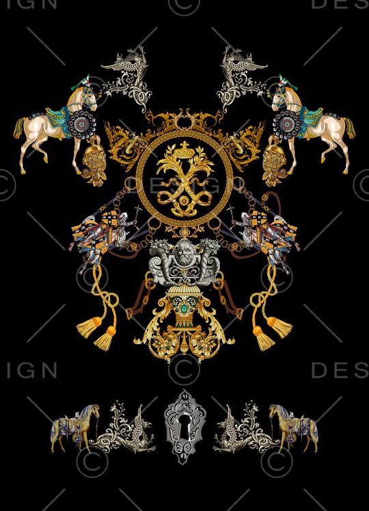 北欧印花华亿平台图片