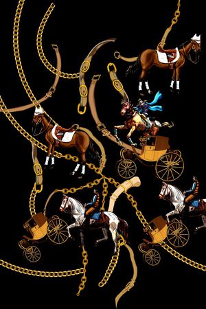 朋克印花华亿平台图片