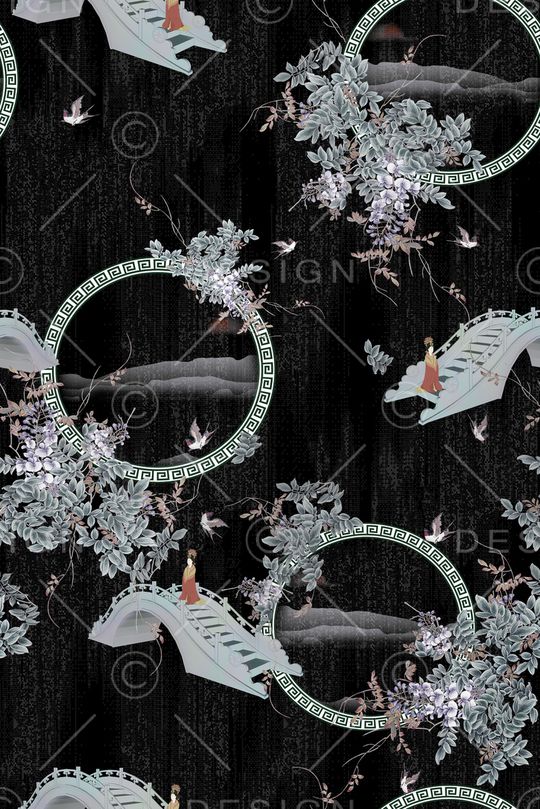 女装印花华亿平台图片