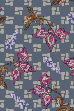 绿植树叶印花华亿平台图片