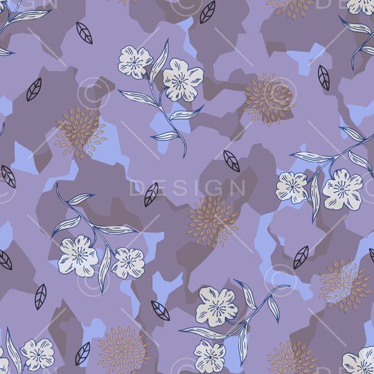 绿植树叶印花华亿平台图片