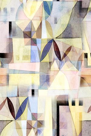 几何印花华亿平台图片