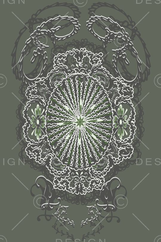 宫廷风印花华亿平台图片