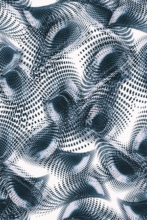 抽象男装印花华亿平台图片