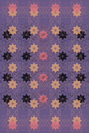 几何印花华亿平台图片