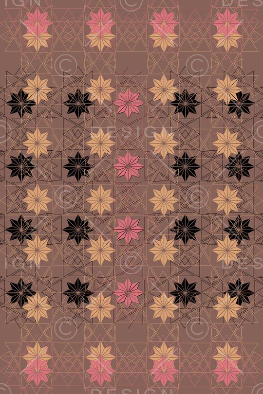 几何印花华亿平台图片