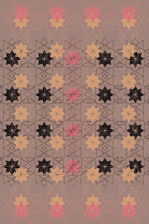 几何印花华亿平台图片