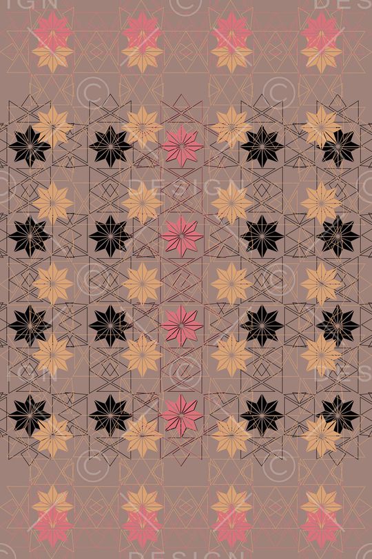 几何印花华亿平台图片