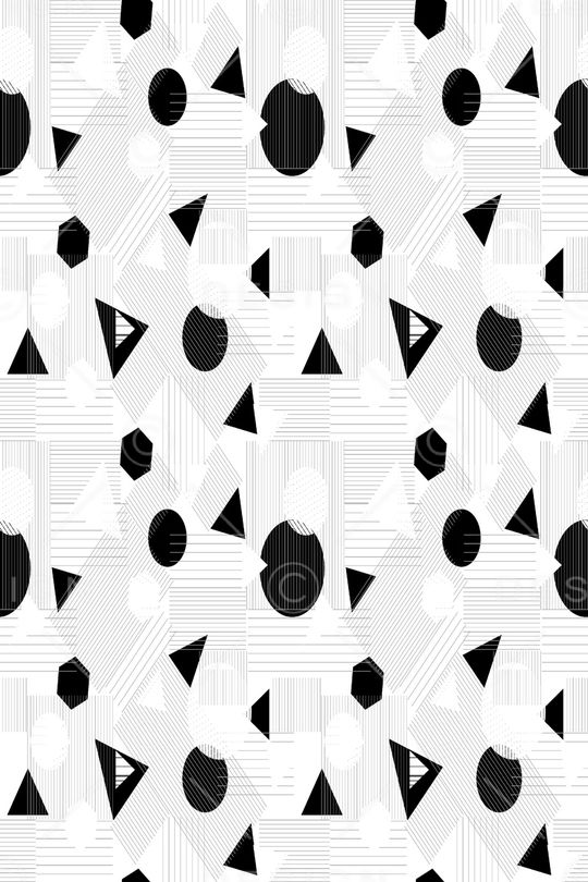 几何印花华亿平台图片