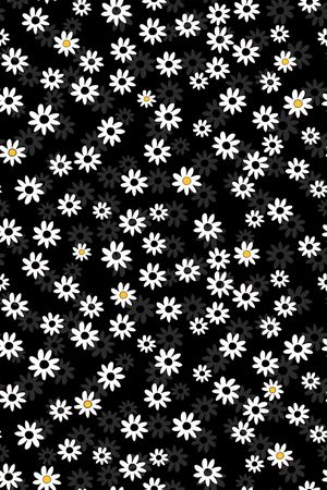 清爽底花卉印花华亿平台图片