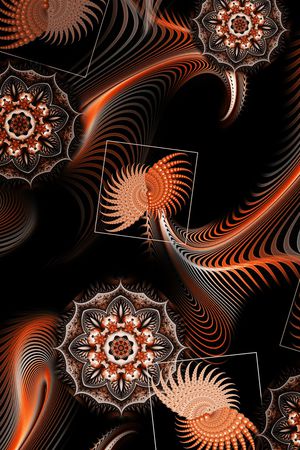 几何印花华亿平台图片