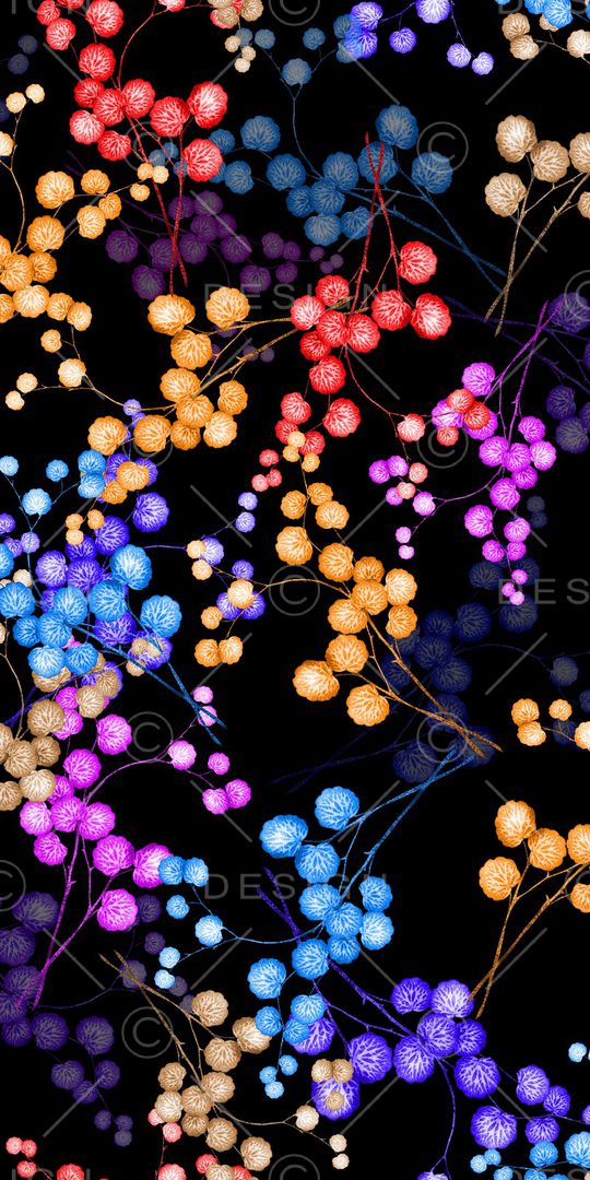 绿植树叶印花华亿平台图片