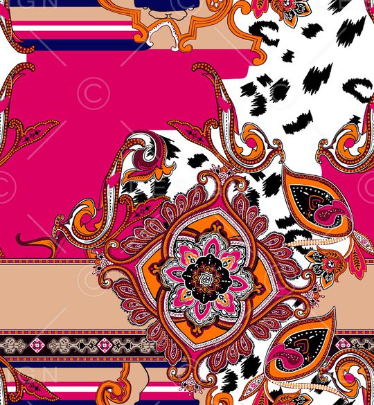 民族风印花华亿平台图片