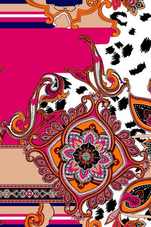 民族风印花华亿平台图片