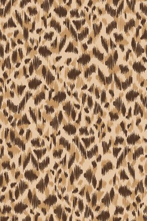 豹纹印花华亿平台图片