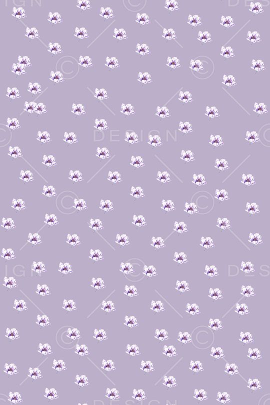 清爽底花卉印花华亿平台图片