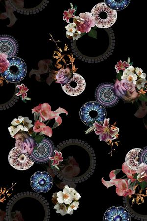 几何印花华亿平台图片