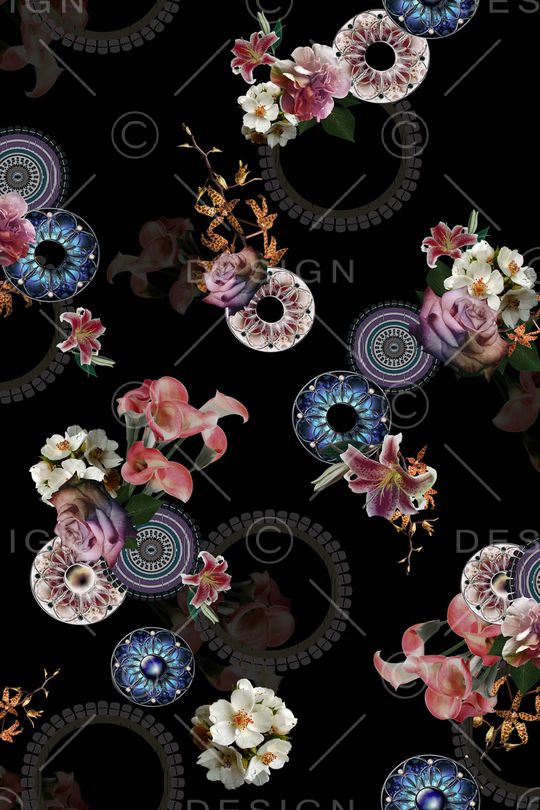 几何印花华亿平台图片