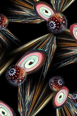 几何印花华亿平台图片