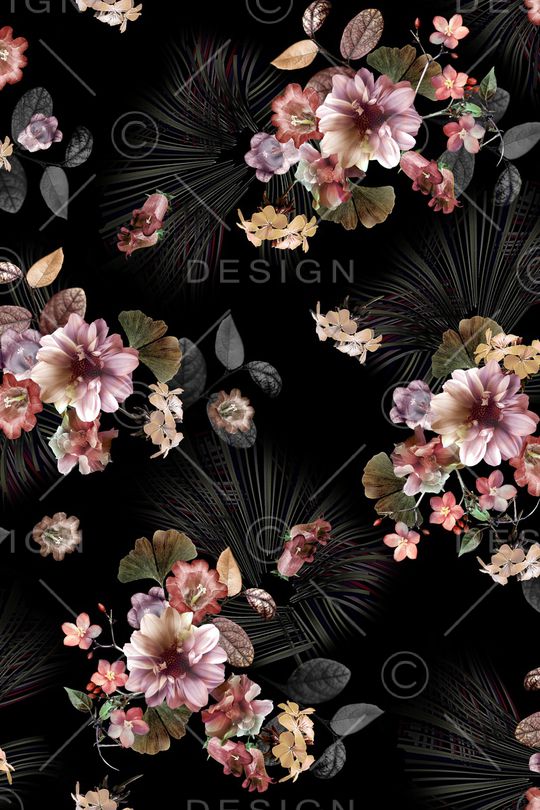 抽象印花华亿平台图片