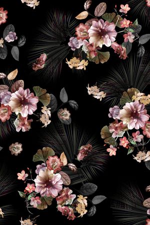 抽象印花华亿平台图片