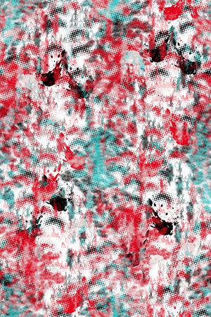 抽象男装印花华亿平台图片