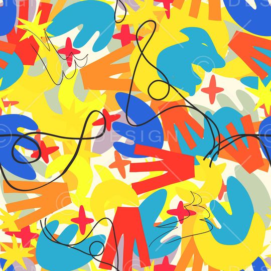 几何印花华亿平台图片