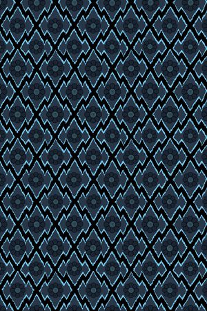 几何花卉印花华亿平台图片