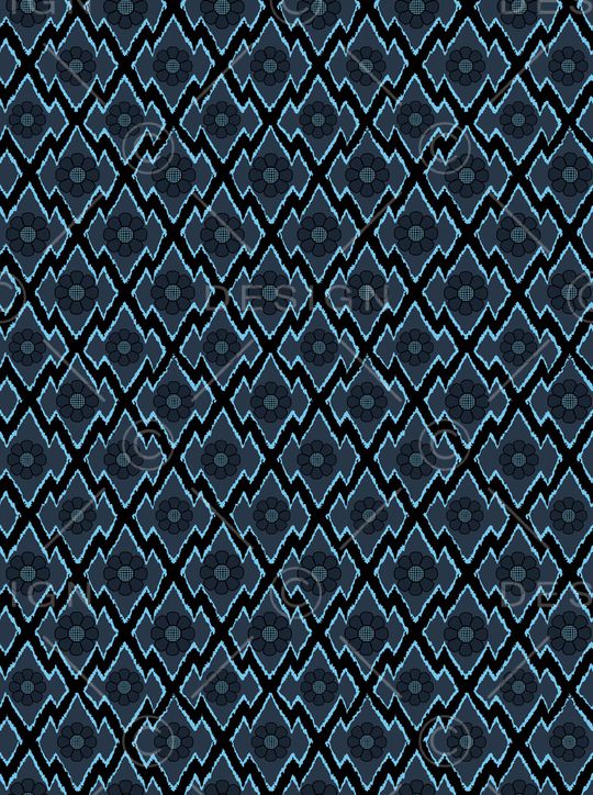 几何花卉印花华亿平台图片