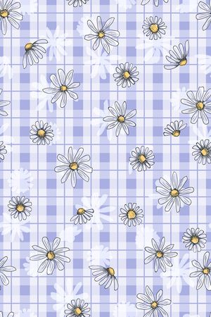 格子印花华亿平台图片