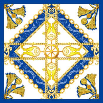 方巾印花华亿平台图片