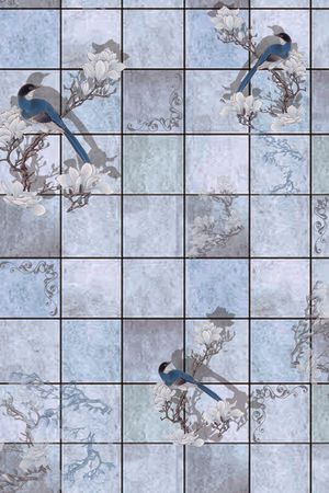 几何印花华亿平台图片