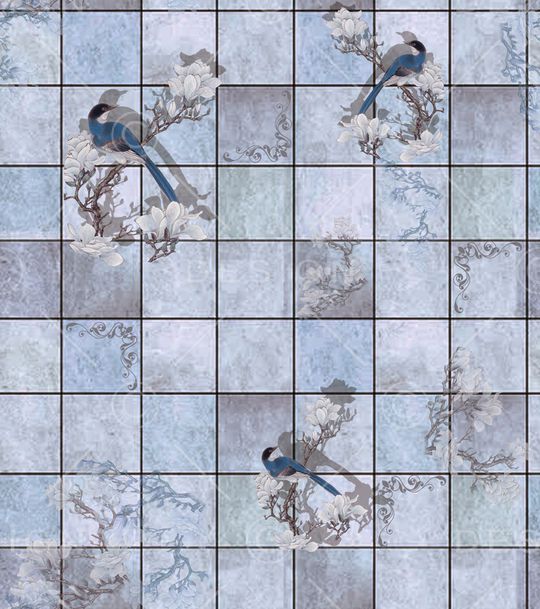 几何印花华亿平台图片