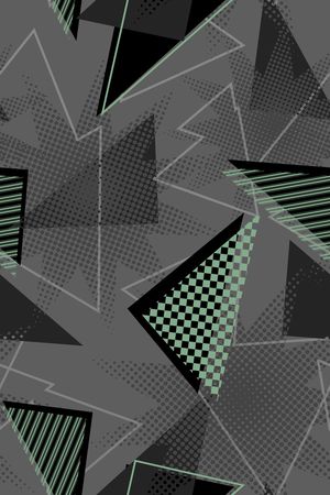 几何印花华亿平台图片